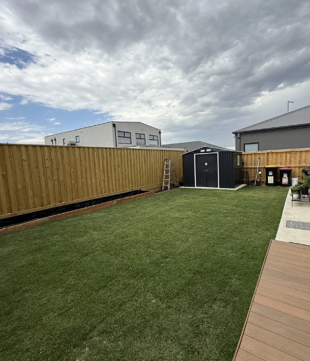 Natural grass installation